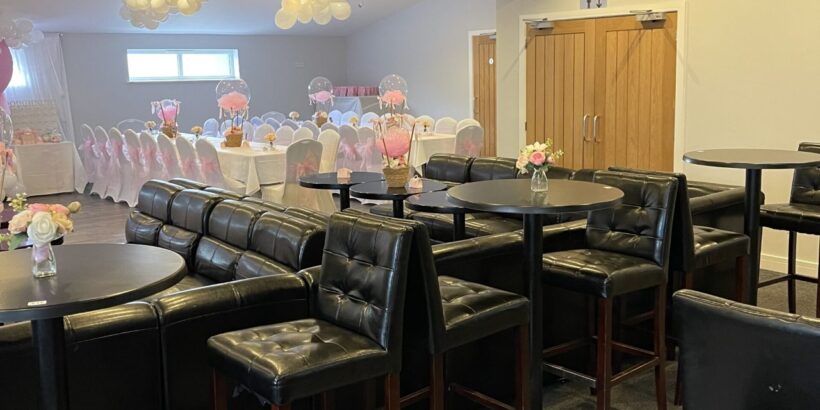 Function Room Wedding Setup